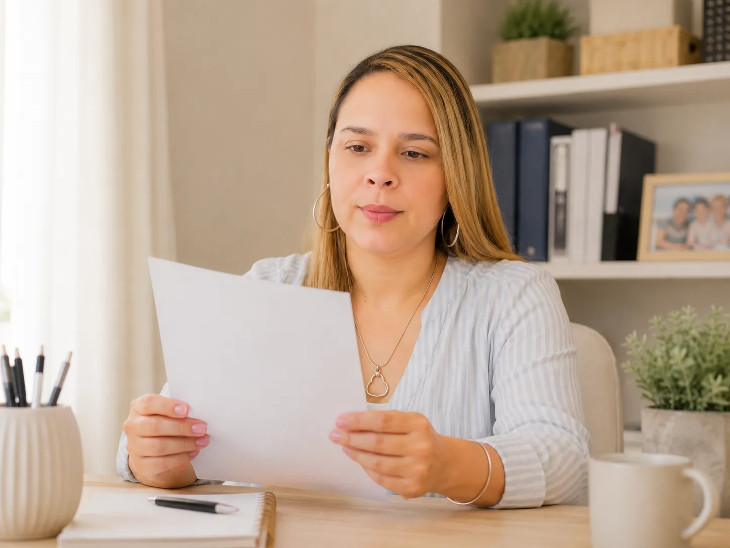 mamá revisando los requisitos legales del homeschool en Florida