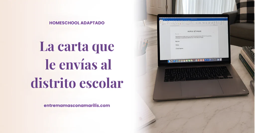 notificación homeschool Florida