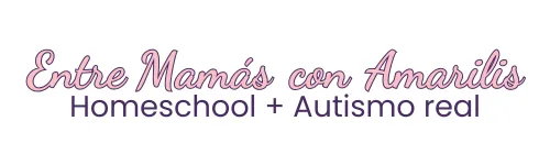 Logo del blog Entre Mamás con Amarilis — homeschool y autismo en Florida